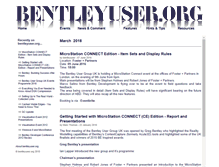 Tablet Screenshot of bentleyuser.org